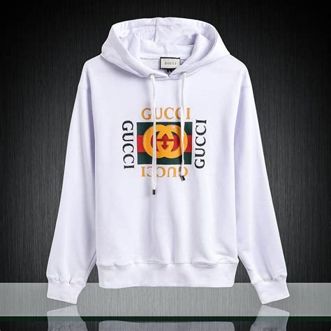 cotton sweatshirt with gucci logo replica|authentic gucci tag.